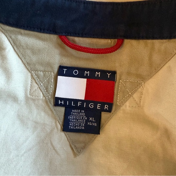 Vintage Tommy Hilfiger Jacket 100% Cotton - Picture 5 of 5